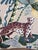 Traditional Designer Linen Throw Pillow in Exotic “Braganza” Jungle Print With Leopard Motif For Sale - Image 3 of 12