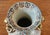 Vintage Royal Satsuma Hand-Painted Porcelain Urn Vase With Moriage & Gilt Handles For Sale - Image 16 of 17