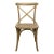 Restoration Hardware Madeline Solid Oak X-Back Bentwood Dining Chair W. Caned Seat Dc017 For Sale