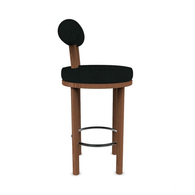 Contemporary modern moca bar chair in fabric by studio rig for collector studio a chair that mixes both modern and...