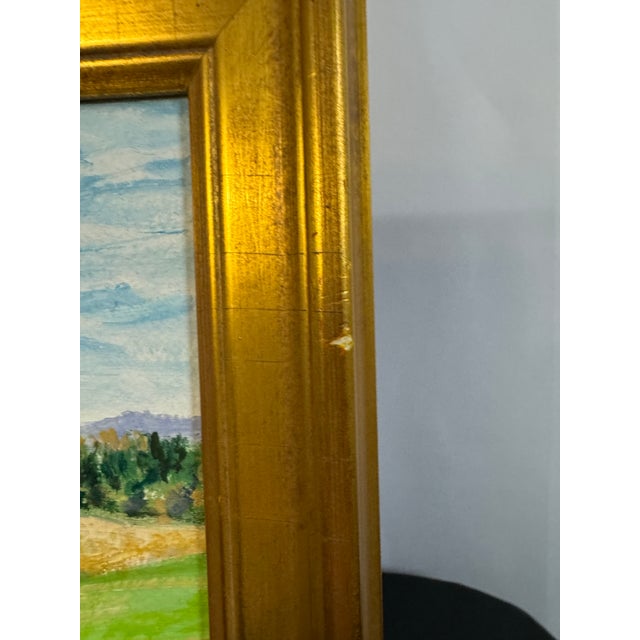 William M. Hoffman Jr. 2004 “Green Mead Farm, Ligonier, Pa” Pennsylvania Original Oil Painting For Sale - Image 9 of 12