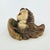Vintage Hand Painted Plaster Winged Putti With Glass Eyes For Sale - Image 4 of 11