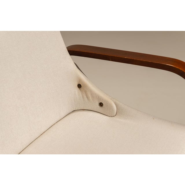 Armchair by Giuseppe Pagano Pogatschnig and Gino Maggioni, Italy 1940s For Sale - Image 11 of 14