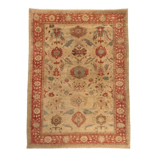 Vintage Persian Sultanabad Rug, 13'07 X 18'04 For Sale