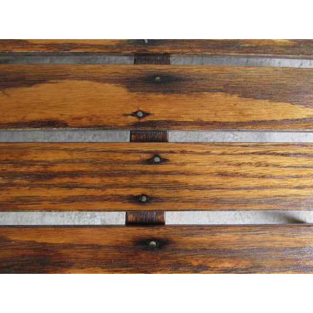 1970s 1970s Vintage Adirondack Style Coffee Table For Sale - Image 5 of 11