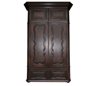 Large 18th Century Monastery Cabinet in Oak