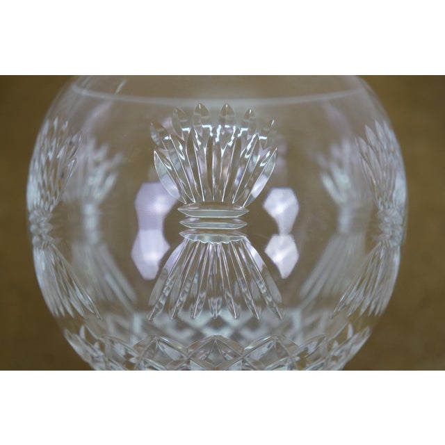 Late 20th Century 6 Waterford Crystal Millennium Series Balloon Toasting Wine Goblets Glasses 8" For Sale - Image 15 of 17