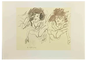 Willem De Kooning, Untitled, 1985, Offset Lithograph