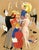 On offer is an Art Deco-style illustration done in gouache on paper. Setting the theme, the upper portion features...