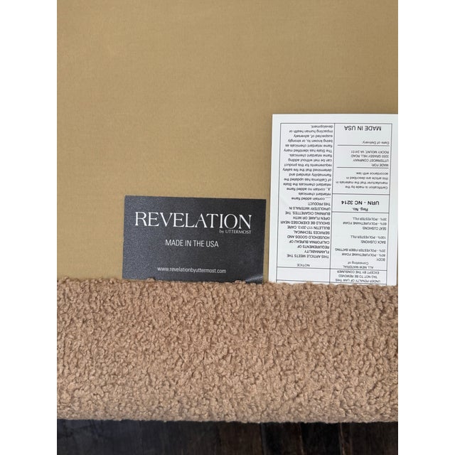 Textile Revelation by Uttermost Slope Sectional For Sale - Image 7 of 12