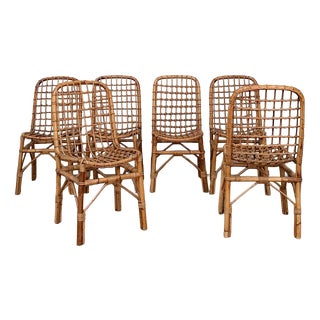 Chairs in the style of Tito Agnoli, 1970s, Set of 6 For Sale