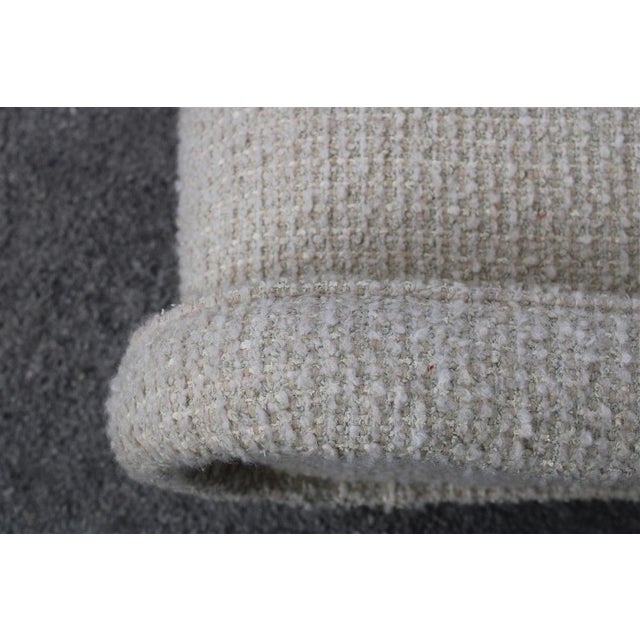 Senior Armchair in Wool & Brass by Marco Zanuso, 1950s For Sale - Image 6 of 15