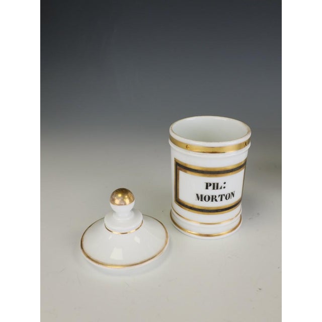 Antique Continental Opaline Glass Apothecary Jars, 1880, Set of 5 For Sale - Image 4 of 10