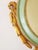 Carvers' Guild Carver's Guild Fleur-De-Lis Giltwood Painted Mirror For Sale - Image 4 of 15