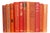 Mid-Century Modern Decorative Books - Vintage Citrus Book Bundle - 1 Foot of Orange Books For Sale - Image 3 of 4