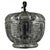 1970s Vintage Crystal Container with Brass Accents, Italy, 1970s For Sale - Image 5 of 5