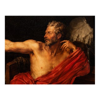 Marius at Minturnae French School, First Half of the 19th Century, After Jean-Germain Drouais For Sale