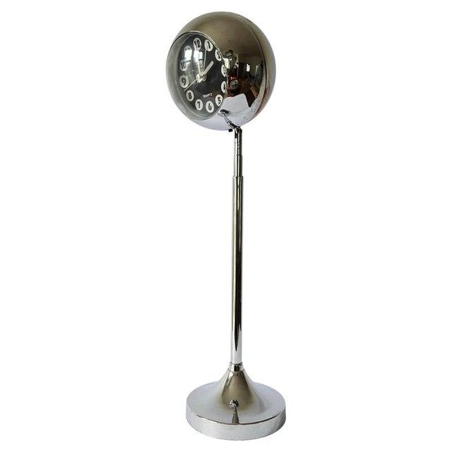 Vintage Space Age Telescopic Table Eyeball Clock by Christian Koban, 1977 For Sale - Image 13 of 13
