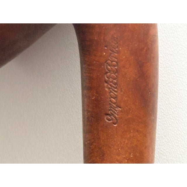 Lot of 5 Antique Smoking Tobacco Pipes Imported Briar , Medico, Weber, Wood Carved For Sale In Los Angeles - Image 6 of 12