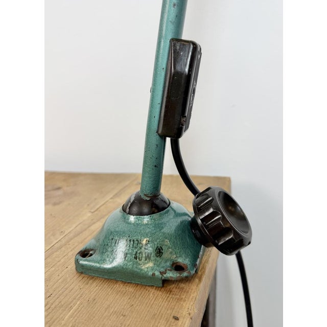 Large Industrial Workshop Table Lamp from Elektrosvit, 1960s For Sale - Image 6 of 18