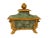 Italian Baroque Style Painted and Parcel Gilt Reliquary For Sale In Dallas - Image 6 of 6