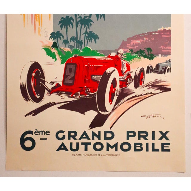 Date : 1983 Size: 39.5 x 27 inches Artist: Geo Ham About this poster : The Monaco Grand Prix is a Formula One motor race...