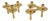 Orion Modular Candlesticks in Brass from BMF, Denmark, 1970s, Set of 2 For Sale