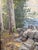 Heinrich Dietzsch, Sea of ​​Rocks at the Hoher Meißner, 1930, Oil Painting on Wood For Sale - Image 9 of 12