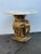 1960s Hollywood Regency Gold Elephant Marble Top Side Table For Sale - Image 4 of 5