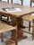 Brown Mid-Century Scandinavian Modern Rustic Pine Trestle Dining Table, 1940s For Sale - Image 8 of 11