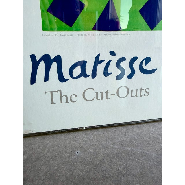 Henri Matisse 1977 National Gallery of Art Exhibition Poster Custom Acrylic Box Frame Jerry Solomon La For Sale In Las Vegas - Image 6 of 15