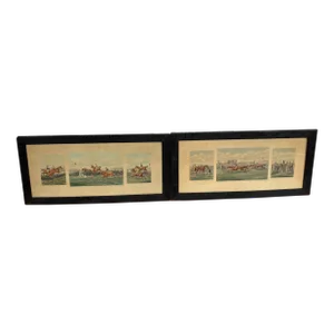 Pair of English Horse Prints From 1880