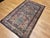 Antique Kerman Lavar Rug, Hand-Knotted Wool, Tree of Life Pattern, Ivory & Turquoise, 5x8 For Sale In Chicago - Image 6 of 14