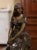Figurative 19th Century French Patinated Spelter Sculpture of Woman by A. Moreau For Sale - Image 3 of 12