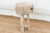 Sun Bleached Log Wood Pedestal Table For Sale - Image 4 of 6