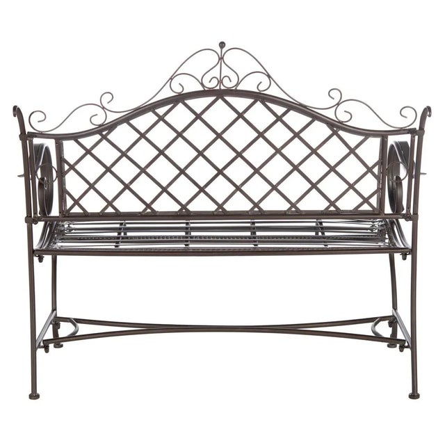 Abner Bench - Rustic Brown For Sale - Image 10 of 11