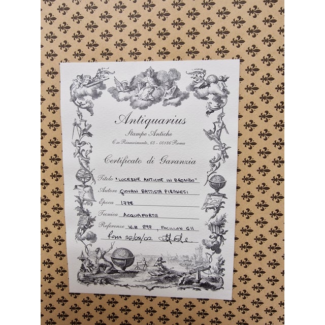 Giovanni Battista Piranesi, Still Lifes, 1800s, Original Engravings, Set of 2 For Sale - Image 10 of 18