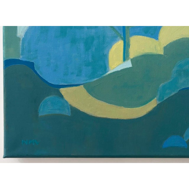 2020s “Bayside” Oil on Linen by Nancy M. Vignola - For Sale - Image 5 of 7