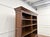 Wood English Semi Open Bookcase For Sale - Image 7 of 14