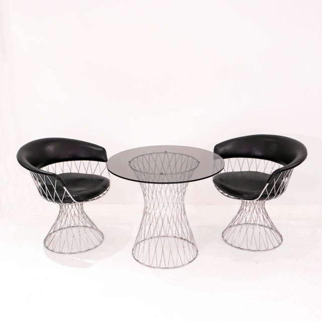 Space Age Bistro Set, 1970s, Set of 3 For Sale - Image 10 of 10