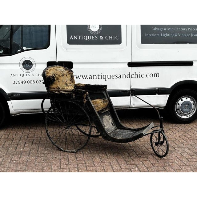 Antique Victorian Bath Chair For Sale - Image 11 of 11