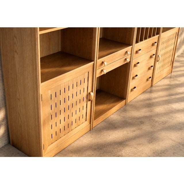 Vintage Danish Wall Unit with Cabinets, 1960s For Sale - Image 9 of 12