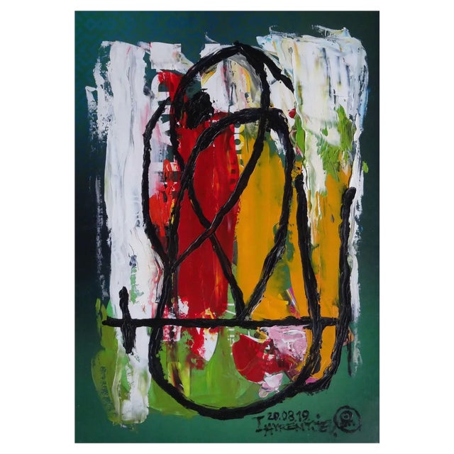 Dmitry Lavrentjev, Feelings, 2019, Oil on Board For Sale