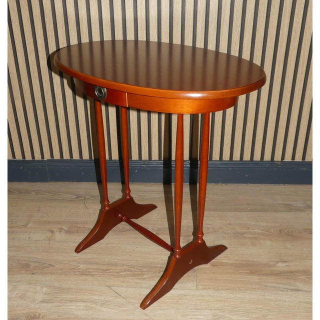Vintage Smoker's Side Table with Drawer, 1960s For Sale - Image 11 of 11