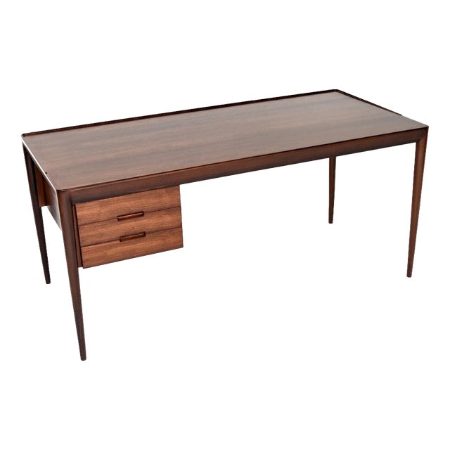 Vintage Danish Model 36 Desk attributed to Erik Riisager Hansen for Haslev, 1960 For Sale