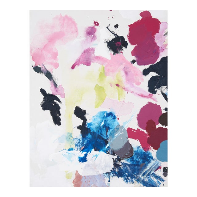 Contemporary Abstract Acrylic on Canvas "Perfect Coincidence 47" by Kyong Lee For Sale