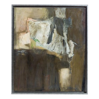 Maria João Franco, Composition, 20th Century, Oil on Canvas For Sale
