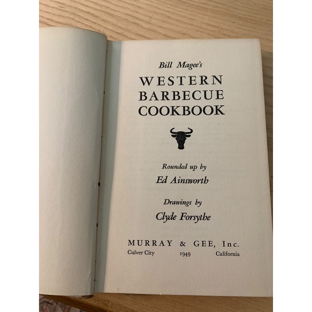 Movie star Rock Hudson, who loved to bbq, had this book in his personal collection. This one is in good vintage condition,...