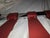 Attributed Knoll Barcelona Chair & Matching Ottoman – Early 1960s Chrome Frame, Custom Red Leather, Laurel Canyon Provenance For Sale - Image 11 of 15