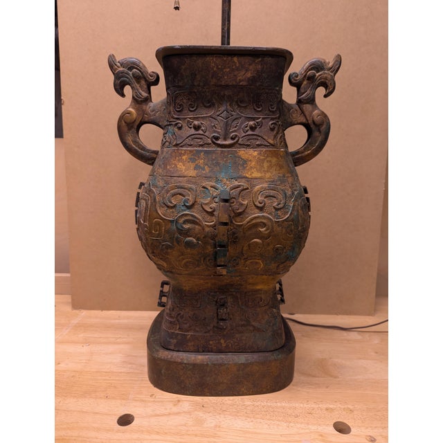Warren Kessler Mid 20th Century Pair of Warren Kessler Table Lamps For Sale - Image 4 of 10